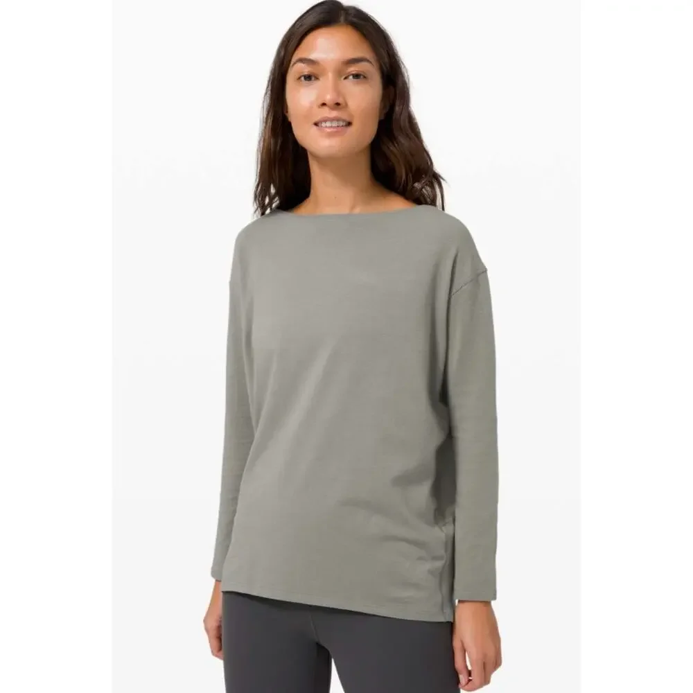 Lululemon Back In Action Long Sleeve - Picture 1 of 9